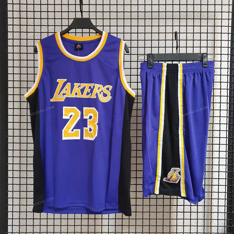 لباس بسکتبال لیکرز بنفش