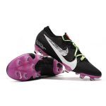 استوک نایک مرکوریال مشکی سفید صورتی | Nike Mercurial Vapor XIII Elite FG Black White Pink
