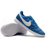 کفش فوتسال نایک پریمیر سالا آبی سفید | Nike Premier II IC blue white