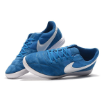 کفش فوتسال نایک پریمیر سالا آبی سفید | Nike Premier II IC blue white