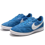 کفش فوتسال نایک پریمیر سالا آبی سفید | Nike Premier II IC blue white