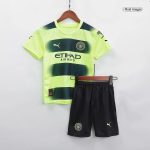 لباس سوم منچسترسیتی بچگانه سبز