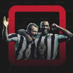 لباس کلاسیک تیم نیوکاسل 1995/97