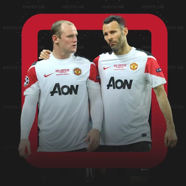 لباس کلاسیک منچستریونایتد سفید فینال لیگ قهرمانان اروپا 2010/11