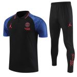 ست پاریسن ژرمن مشکی - پولوشرت و شلوار ورزشی