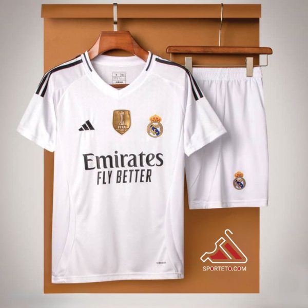 کیت اول رئال مادرید 2025 - پیراهن شورت