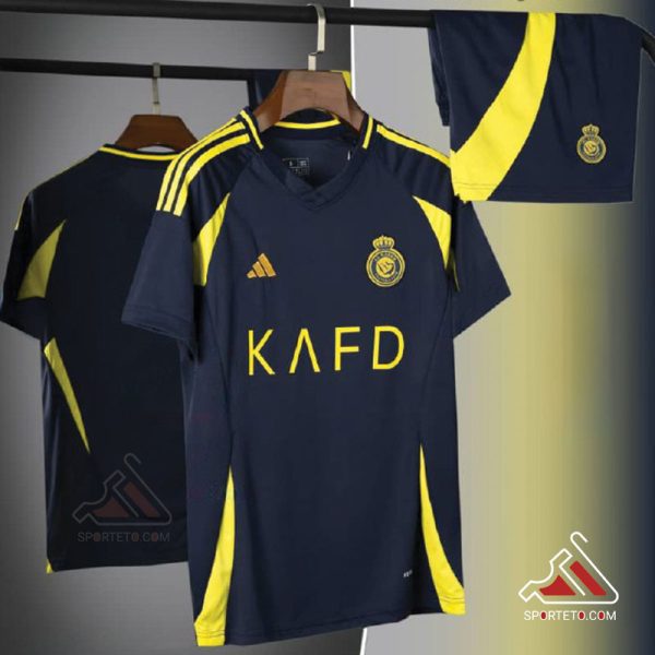 کیت سورمه ای النصر - پیراهن شورت