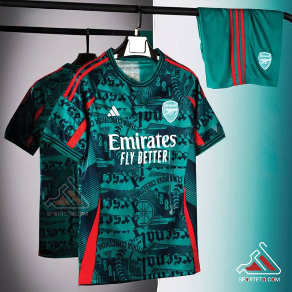 کیت کانسپت سبز آرسنال - پیراهن شورت