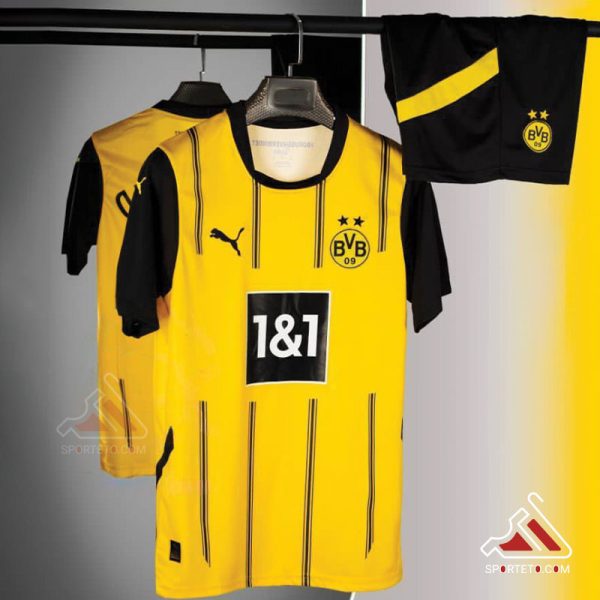 کیت اول دورتموند 2025 - پیراهن شورت