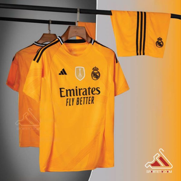 کیت دوم رئال مادرید 2025 - پیراهن شورت