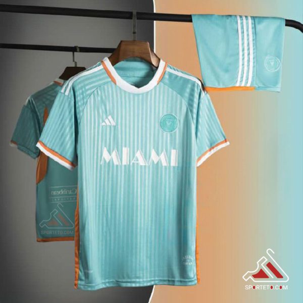 کیت دوم اینتر میامی 2025 - پیراهن شورت