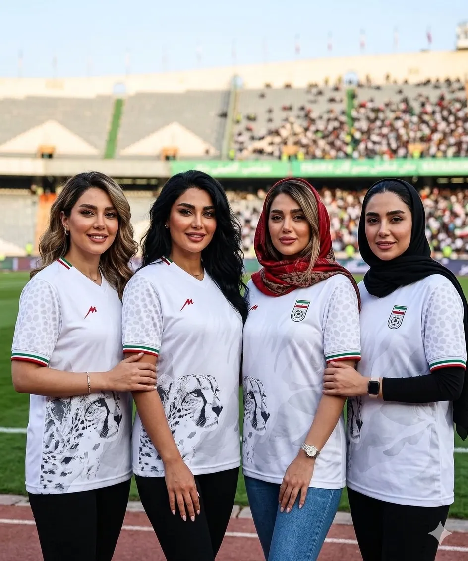 پیراهن دخترانه تیم ملی ایران 2026